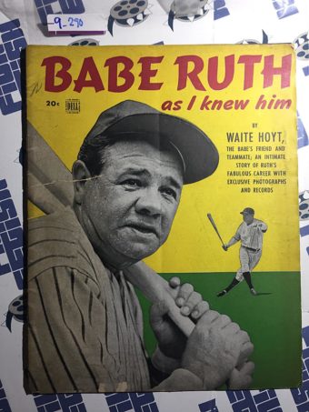 Babe Ruth As I Knew Him Commemorative Magazine by Waite Hoyt (1948)
