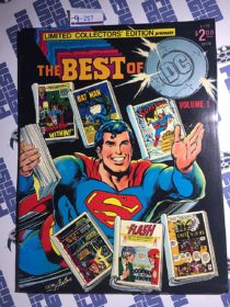 Limited Collectors’ Edition The Best of DC Comics Volume 1 (Vol. 6, No. C52, 1977) Superman Cover