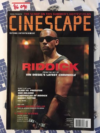 Cinescape Magazine (Spring 2013) Riddick, Vin Diesel, Sarah Michelle Gellar 86090