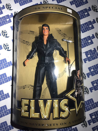 1968 Special Elvis Presley 12 Inch Figure In Black Leather
