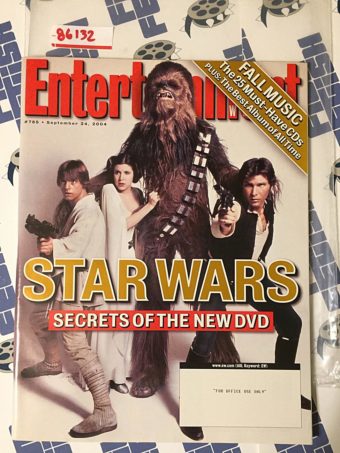 Entertainment Weekly Magazine (September 24, 2004) Star Wars Secrets of the New DVD [86132]