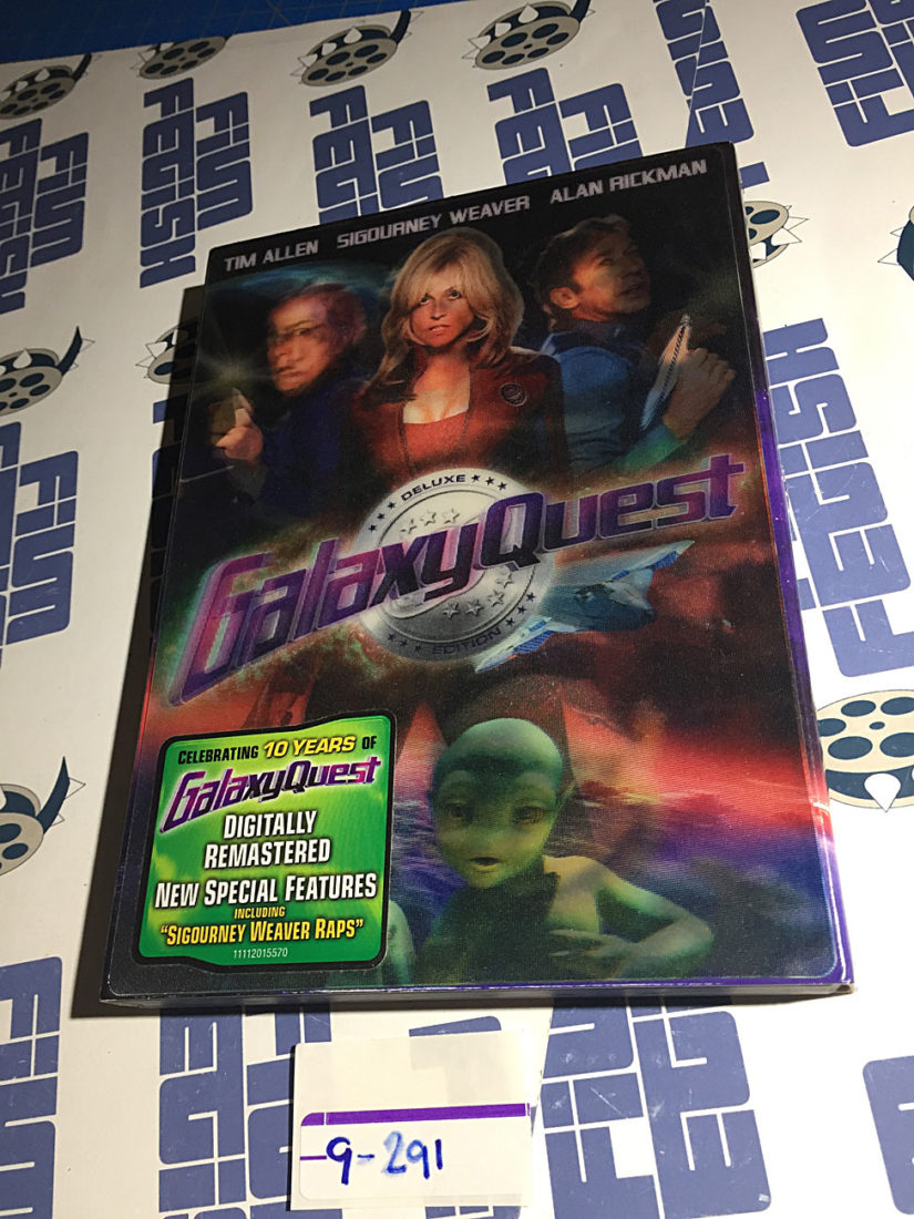 Galaxy Quest 10th Anniversary Deluxe Edition DVD (2009) with color shifting Lenticular Sleeve