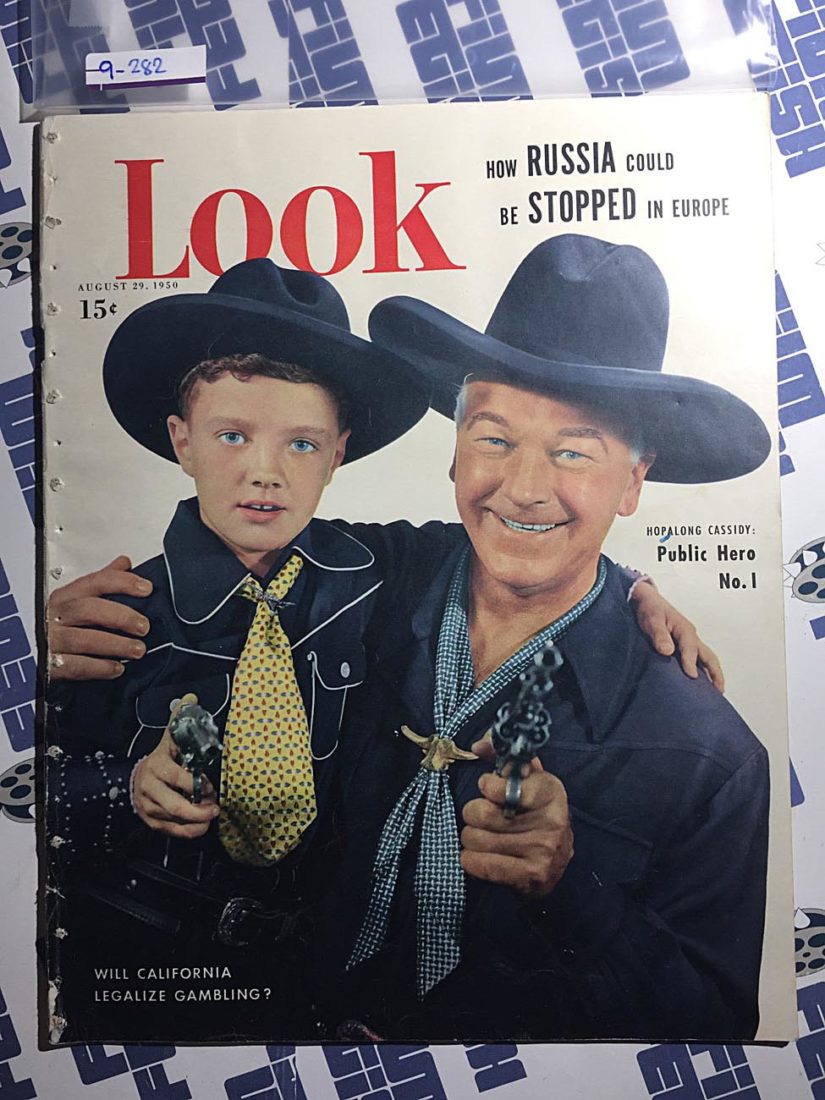 Look Magazine (August 29, 1950) Hopalong Cassidy [9282]