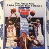 New Jersey Nets 93-94 Official Team Yearbook, Derrick Coleman, Kenny Anderson, Chuck Daly