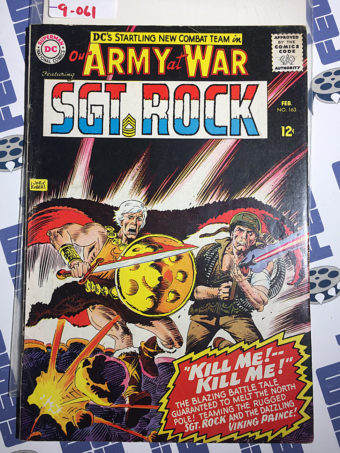 Our Army at War Sgt. Rock’s Easy Co. (No. 163, Feb 1966) Joe Kubert [9061]