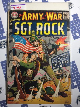 Our Army at War Sgt. Rock Comic (No. 185, October 1967) Joe Kubert [9066]