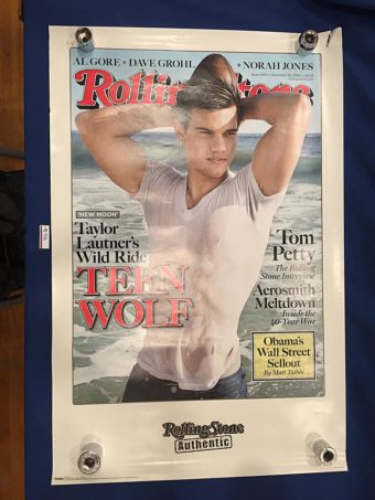 Rolling Stone Magazine Taylor Lautner Cover 22 x 34 inch Poster