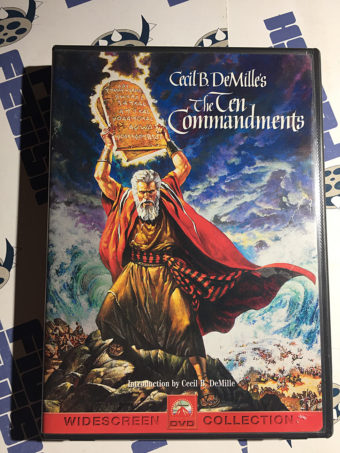 Cecil B. DeMille’s The Ten Commandments DVD (1999) Charlton Heston