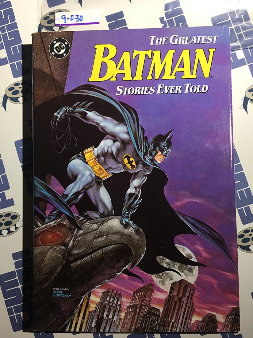 The Greatest Batman Stories Ever Told Hardcover Edition First Printing  (1988)  | Film Fetish and the Crush Collectibles Shop