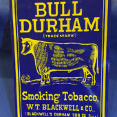 Bull Durham Smoking Tobacco Vintage 8×12 inch Metal Sign