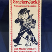 Cracker Jack Vintage Advertising 6×12 inch Metal or Porcelain Sign