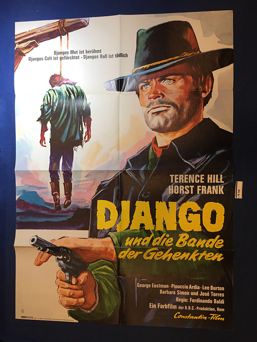 Django, Prepare a Coffin 23×33 inch Original German Movie Poster (1968) [9341]