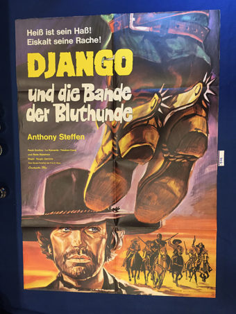 Django the Bastard (Django the Avenger) 23×33 inch Original German Movie Poster (1969) [9342]
