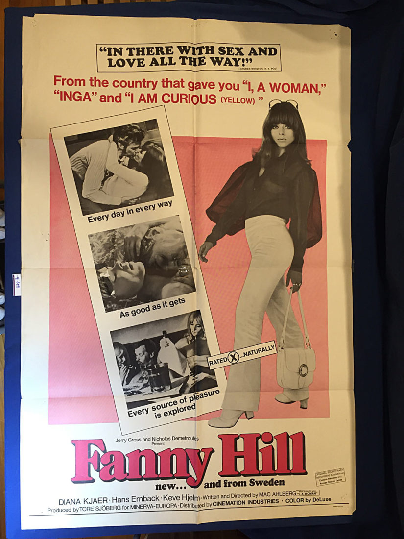 Fanny Hill 27×41 inch Original Movie Poster (1968) [9359]