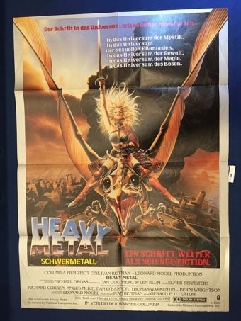 Heavy Metal 23 x 33 inch German Movie Poster (1981) [9346]
