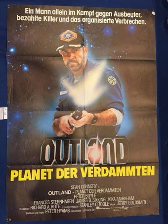 Outland 23×33 inch Original German Movie Poster (1981) [9338]