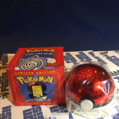 Burger King Pokemon 23K Gold Trading Card Poliwhirl Pokeball Red Box (1999) [1134]