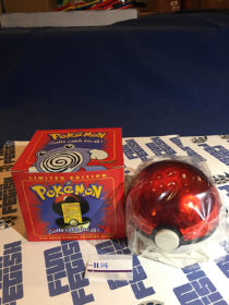 Burger King Pokemon 23K Gold Trading Card Poliwhirl Pokeball Red Box (1999) [1134]