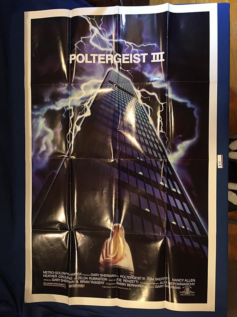 Poltergeist III 27×41 inch Original Movie Poster (1988) Tom Skerritt, Nancy Allen [9351]