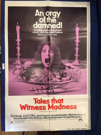 Tales That Witness Madness 27×41 inch Original Movie Poster (1973) [9365]