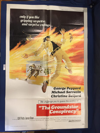 The Groundstar Conspiracy 27×41 inch Original Movie Poster (1972) [9364]
