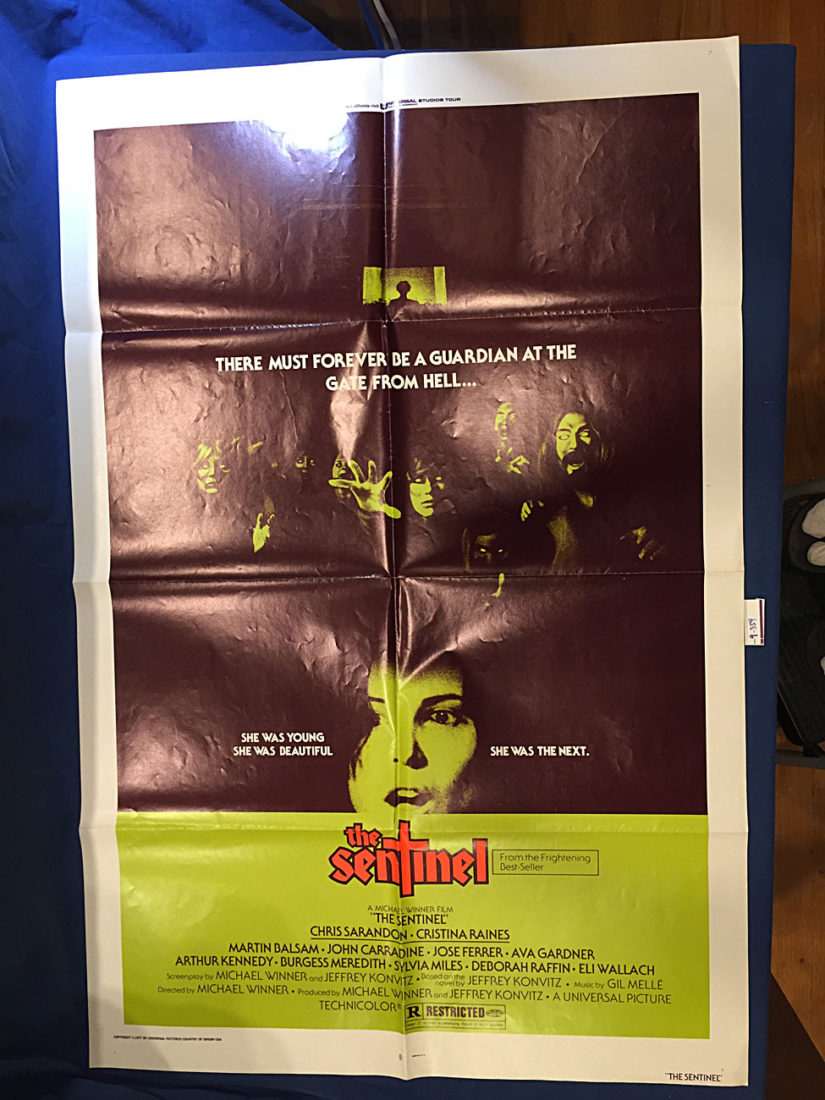The Sentinel 27×41 inch Original Movie Poster (1977) Michael Winner [9354]