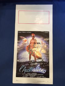 RARE As Time Goes By (L’australieno) Original Italian Insert Movie Poster (1988)