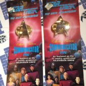 Star Trek: The Next Generation Collector’s Edition Communicator Pin Set of 2 (1993)