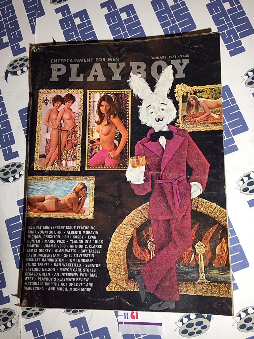 Playboy Magazine (Vol. 18, No. 1, January 1971) Mae West Interview [1161]