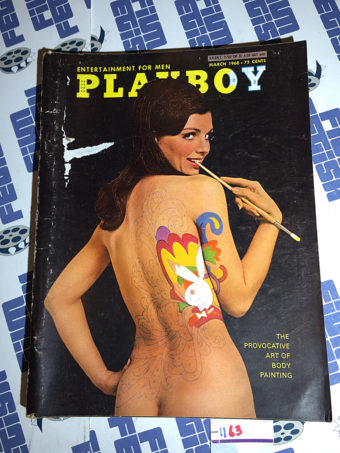 Playboy Magazine (Vol. 15, No. 3, March 1968) Art of Body Painting [1163]