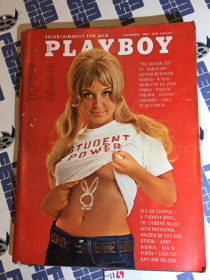 Playboy Magazine (Vol. 16, No. 9, September 1969) John Updike, Andy Warhol [1169]
