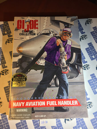 G.I. Joe Classic Collection Navy Aviation Fuel Handler 12 inch Figure (1997) [210]