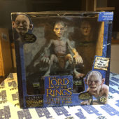 The Lord of the Rings: The Return of the King Electronic Talking Gollum/Smegagol Heads 10 inch Action Figure Toy Biz [0217]