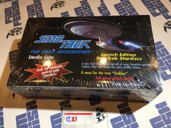 Star Trek Stardisc Coins Launch Edition 1994 New Sealed Box 36 Packs