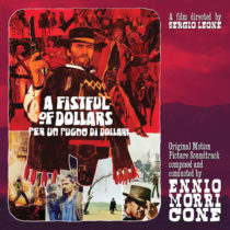 A Fistful of Dollars Original Soundtrack 10 inch Clear Vinyl + Poster by Ennio Morricone