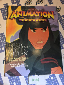 Animation Magazine (1998) Disney Mulan Cover [12164]