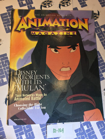 Animation Magazine (1998) Disney Mulan Cover [12164]