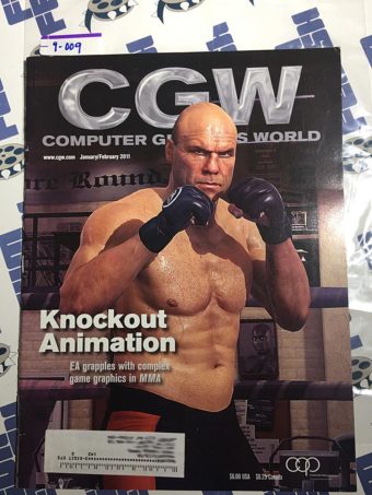 CGW: Computer Graphics World Magazine (Jan/Feb 2011) MMA fighter Randy Couture [9009]