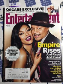 Entertainment Weekly Magazine (Mar. 6, 2015) Taraji P. Henson, Terrence Howard, Empire [9118]