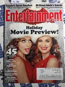 Entertainment Weekly Magazine (Nov 6, 2015) Tina Fey, Amy Poehler, Will Smith [9180]