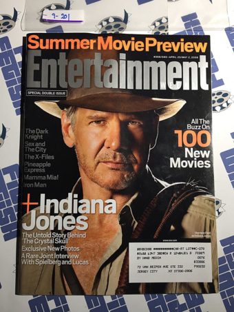 Entertainment Weekly Magazine (April 25-May 2, 2008) Harrison Ford, Summer Movie Preview [9201]