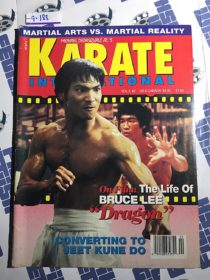 Karate International Magazine (Vol. 3 No. 2, Feb. 1993) Jason Scott Lee, Bruce Lee [9188]