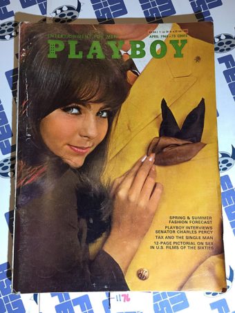 Playboy Magazine (April 1968) Senator Charles Percy, Sex in 1960’s Films Pictorial [1176]