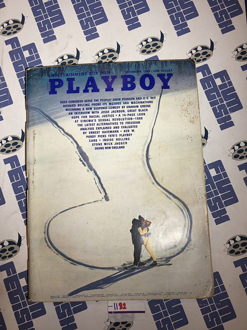 Playboy Magazine (November 1969) Jesse Jackson, Mick Jagger [1182]
