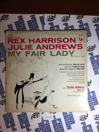 My Fair Lady – Rex Harrison, Julie Andrews Broadway Soundtrack Vinyl LP Edition (1956)