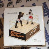 Boxing Ring Classic Wind Up Slugger Champions Tin Collector Toy