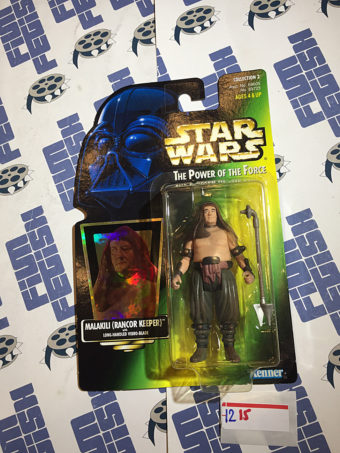 Star Wars: The Power of the Force Malakili Rancor Keeper with Long-Handled Vibro Blade (1997) [1215]