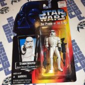 Star Wars: The Power of the Force – Stormtrooper with Blaster Rifle and Heavy Infantry Cannon Action Figure (1995) [1231]
