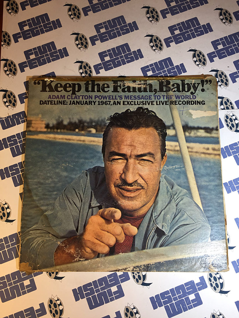 Adam Clayton Powell Keep the Faith Baby! (January 1967) Exclusive Live Recording