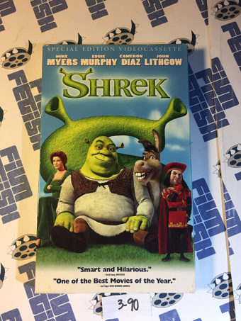 Shrek Special Edition (VHS, 2001) Mike Myers, Eddie Murphy [390]